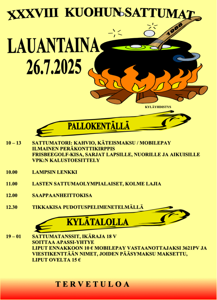 Kutsu Kuohun Sattumiin